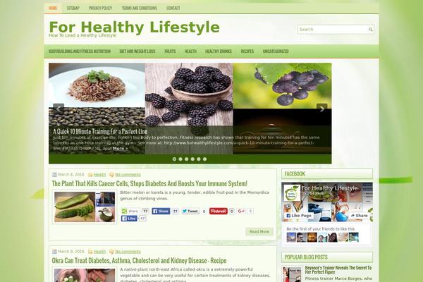 forhealthylifestyle.com site used Smarthealth