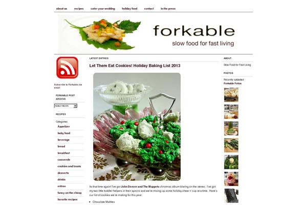 forkableblog.com site used Modern-clix2