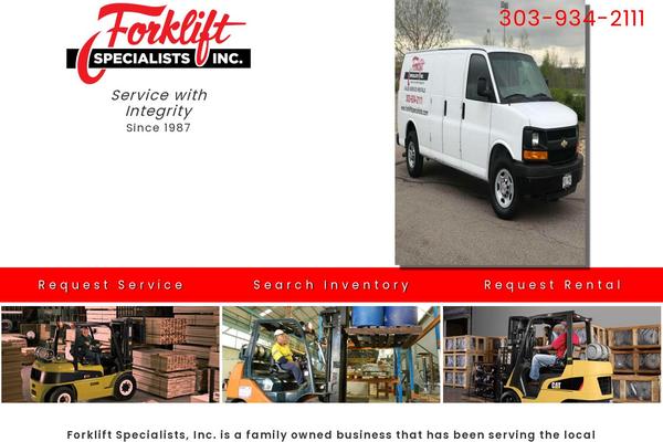 forkliftspecialists.com site used Forklift-specialists