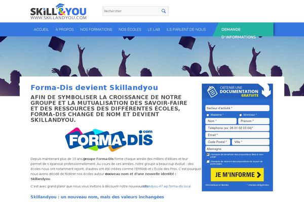forma-dis.com site used Enfold-commun