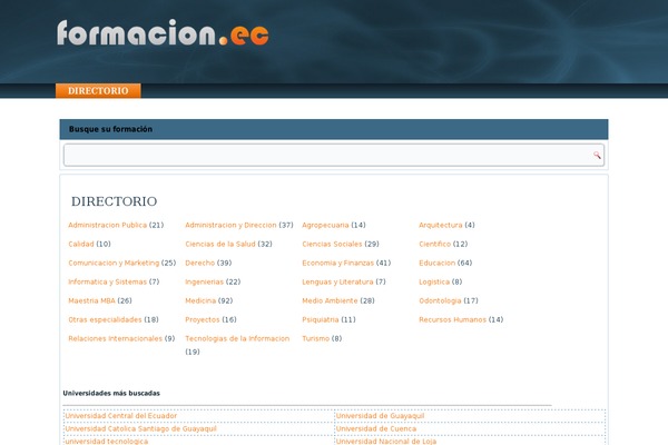 formacion.ec site used Nuevaformacion