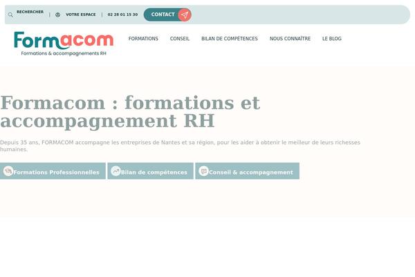 formacom.fr site used Formacom