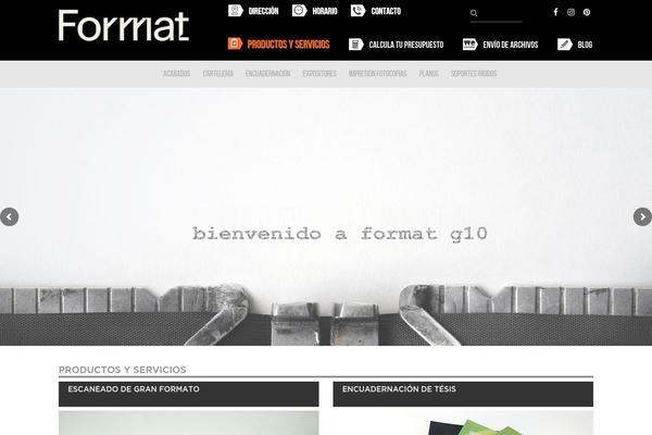 formatg10.com site used Formatg10