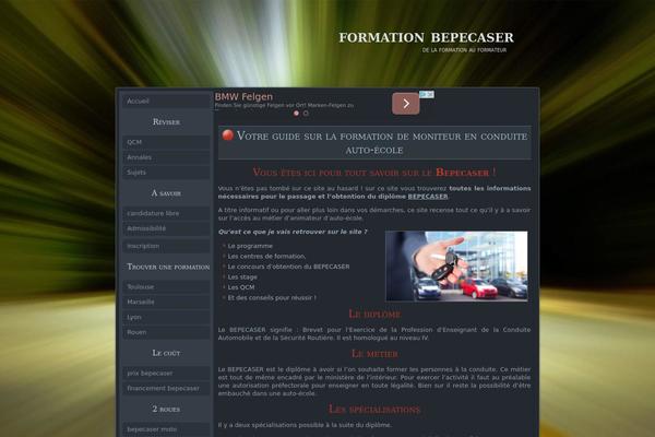 formation-bepecaser.com site used Bepecaser