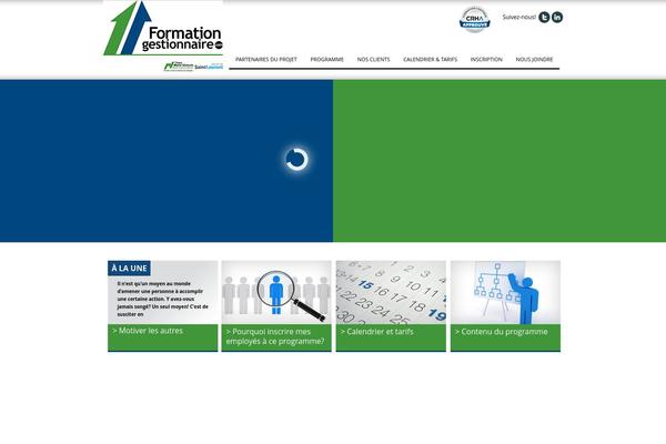 formationgestionnaire.com site used Cultured