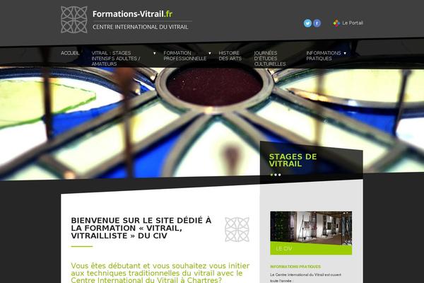 Cvmh theme site design template sample