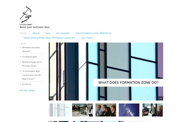 Zone theme site design template sample