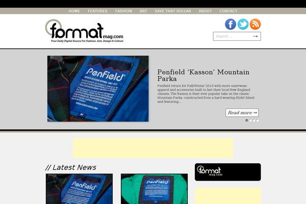 formatmag.com site used Formatmag
