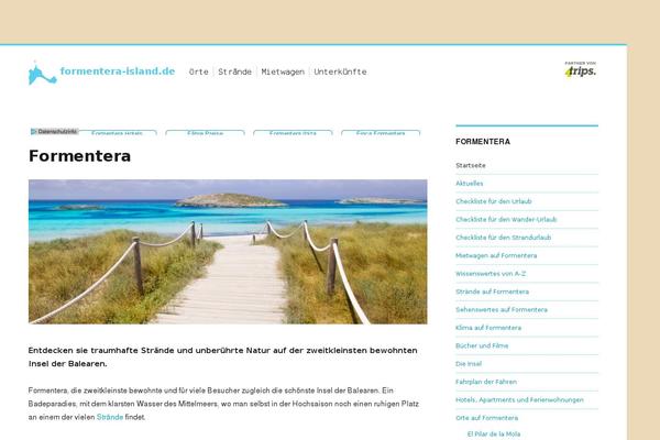 formentera-island.de site used Wp00752cy