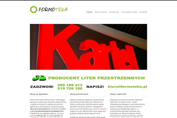 formoteka.pl site used Workz