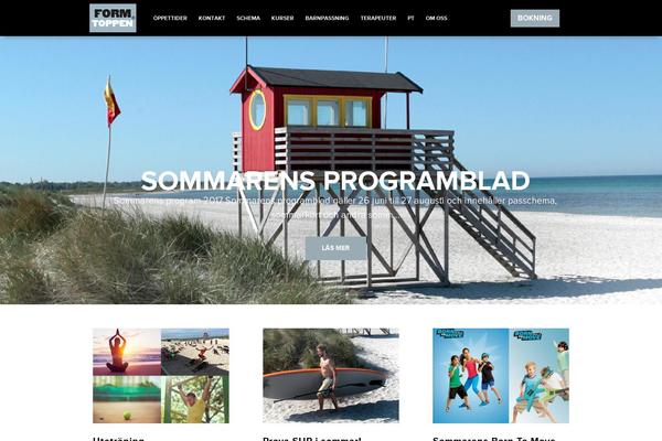 formtoppen.nu site used Formtoppen