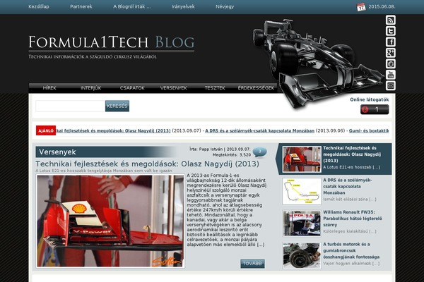 formula1tech.hu site used F1tech