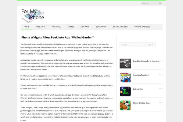SmartMag theme site design template sample