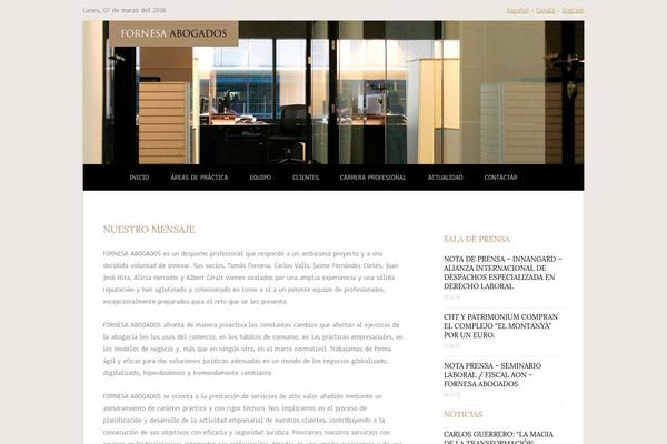 Site using Columns plugin
