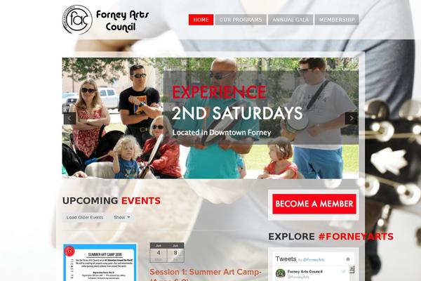 forneyarts.org site used Clubber_new