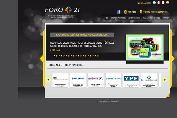 foro21.com.ar site used Foro21