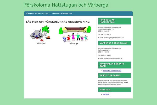 forskolorna.se site used Columbus