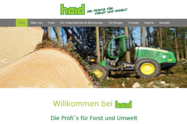 forstservice-haid.de site used Winning-theme