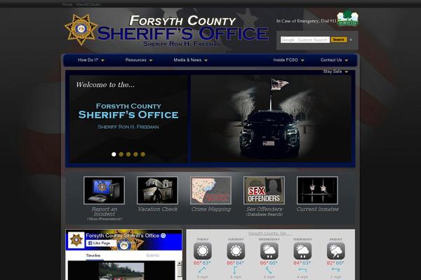 forsythsheriff.org site used Fcso2016