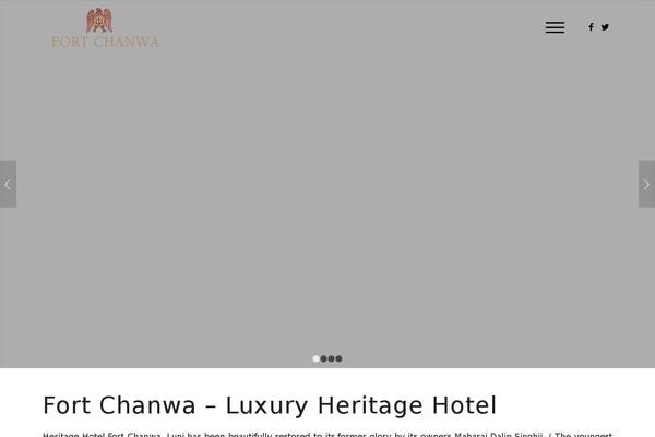 Enfold theme site design template sample