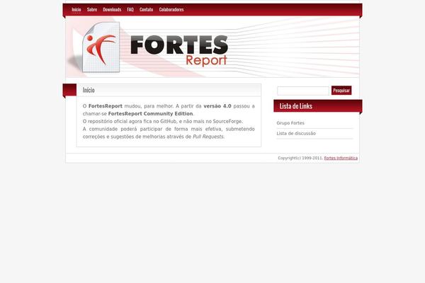 fortesreport.com.br site used BlogoLife