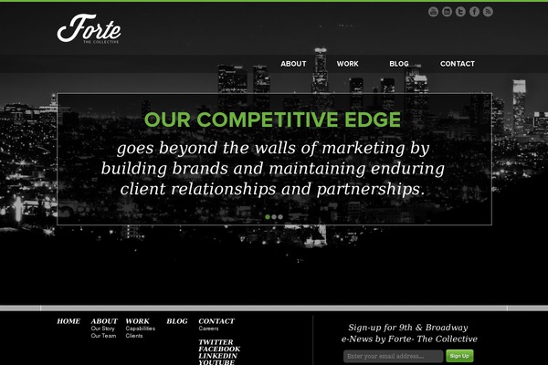 BlankSlate theme site design template sample