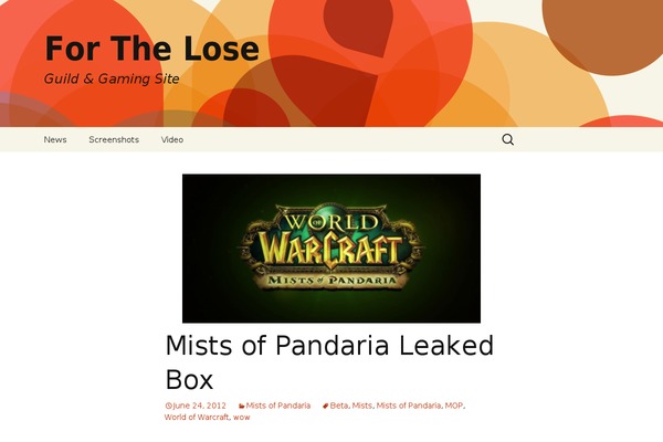 Twenty Thirteen theme site design template sample