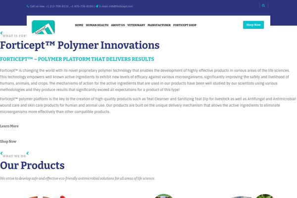 forticept.com site used Mediac