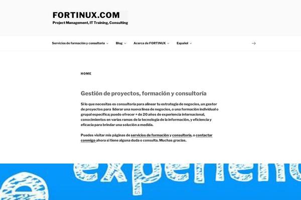 fortinux.com site used Fortinux