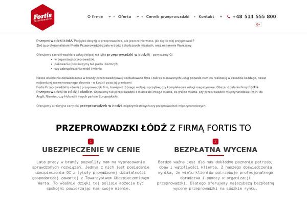 fortis-przeprowadzki.pl site used Fortis
