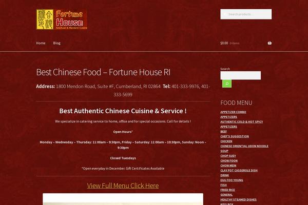 fortunehouseri.com site used Storefront