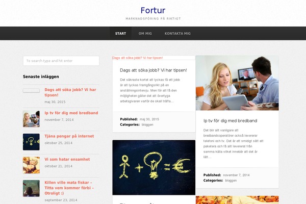 fortur.se site used Fabulous