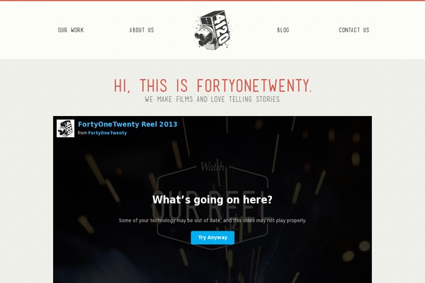 fortyonetwenty.com site used Catch Everest