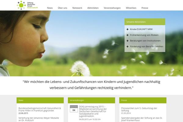 forum-kinderzukunft.eu site used Minimal-theme