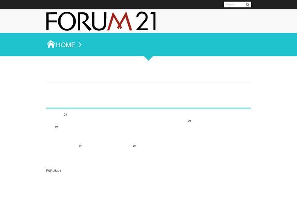 forum21.jp site used F21