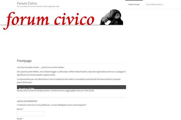 forumcivico.it site used Farben Basic