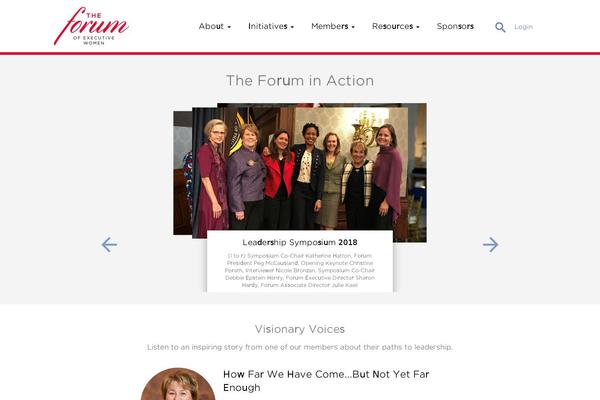 forumofexecutivewomen.com site used Foew_v2