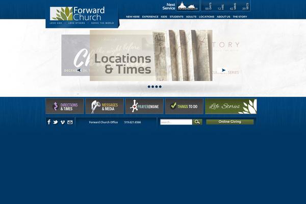 Forward Theme theme site design template sample