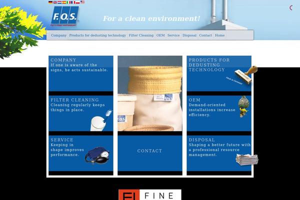 fos-filtertechnik.de site used Fos