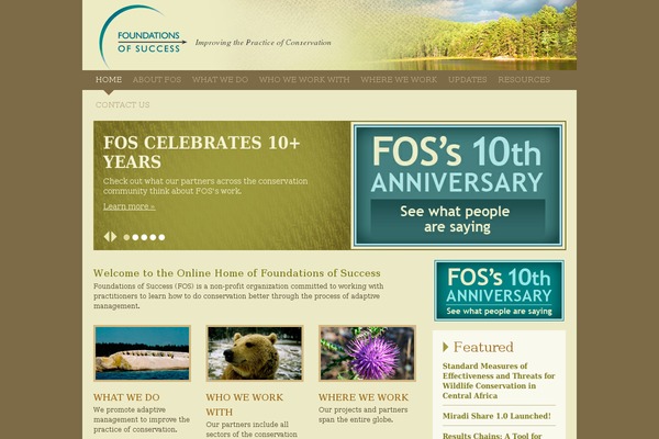 fosonline.org site used Fos