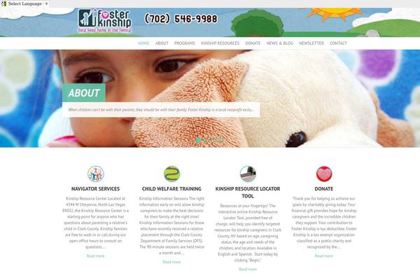 fosterkinship.org site used Interface