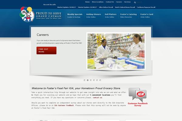 fosters-iga.com site used Fosters