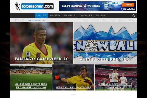 fotballsonen.com site used Mma-sport-magazine