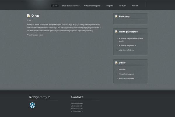 Lumin theme site design template sample