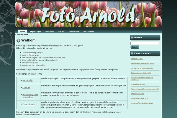 fotoarnold.nl site used Foto_arnold_wordpress