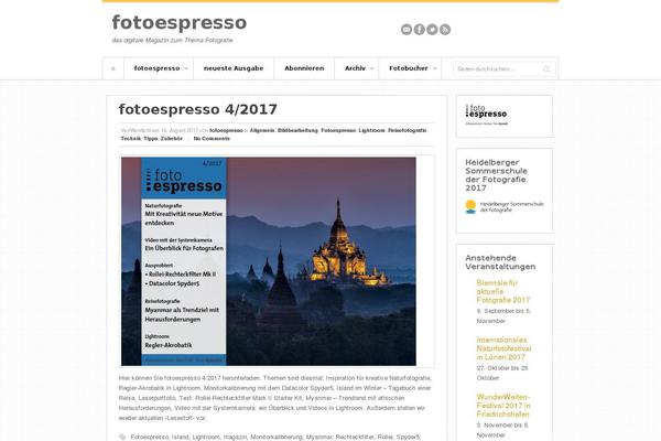 fotoespresso.de site used Fotoespresso