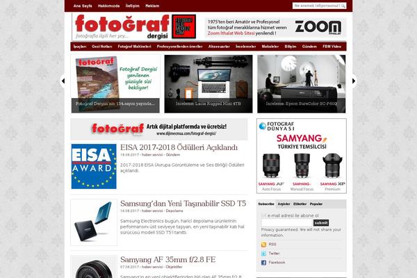 WP-MediaMag theme site design template sample