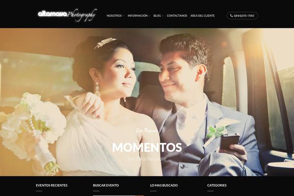 Flatsome theme site design template sample