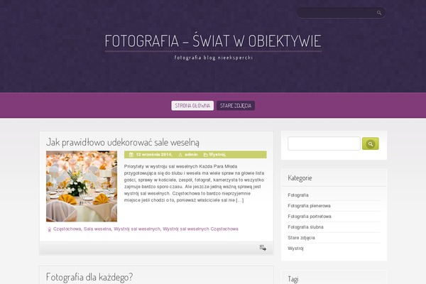 fotograficzna.net.pl site used Purple Pro