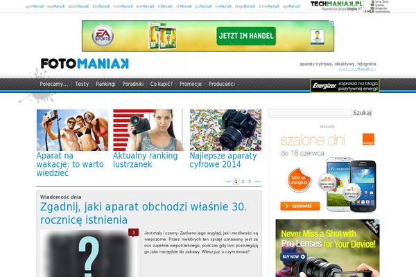 fotomaniak.pl site used Style-fotomaniak